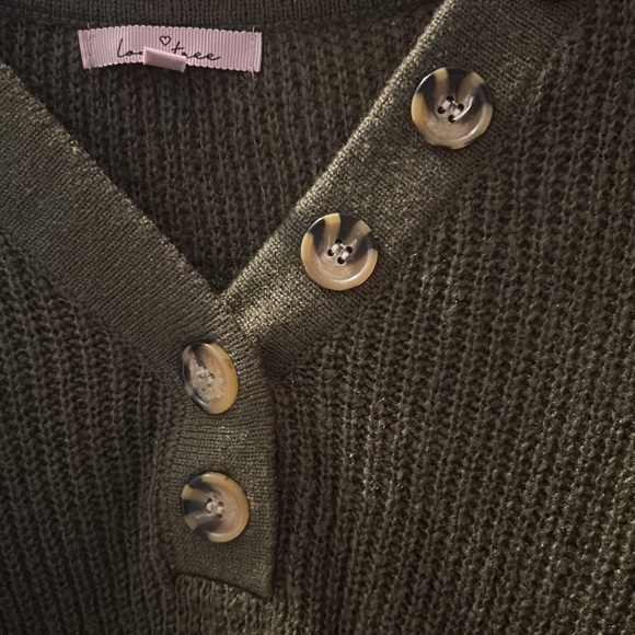 Button Sweater - Picture 2 of 3